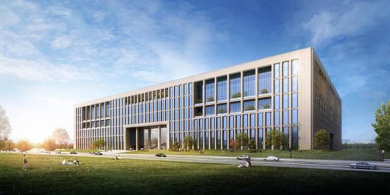 北航创新研究院东南向透视图